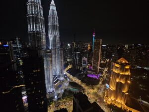 Skyline Kuala Lumpur by night